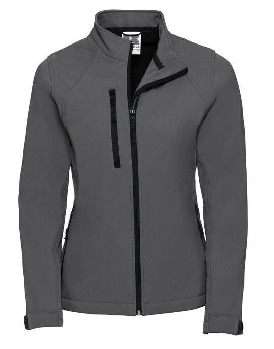Russell Athletic 140F Russell Ladies Softshell Jacket - Titanium