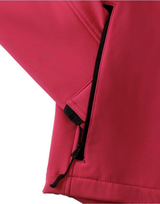 Russell Athletic 140M Russell Mens Softshell Jacket - Classic Red