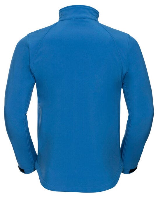 Russell Athletic 140M Russell Mens Softshell Jacket - Azure Blue