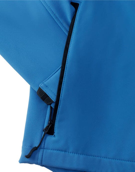Russell Athletic 140M Russell Mens Softshell Jacket - Azure Blue