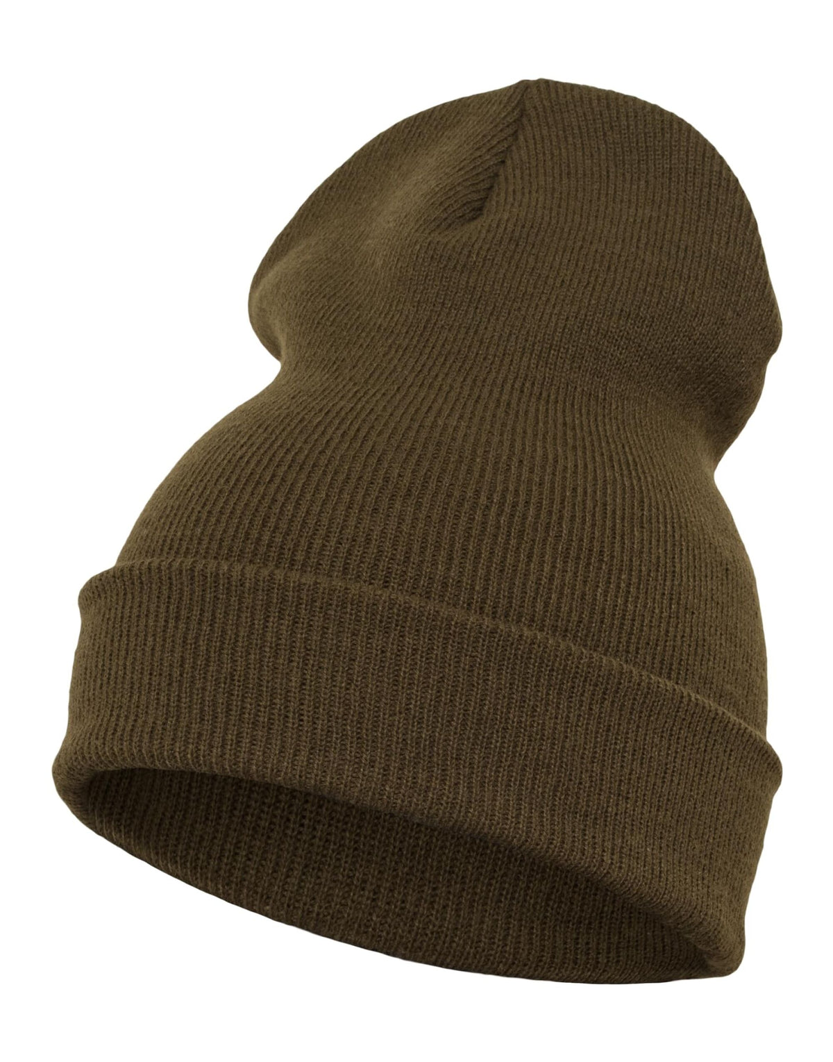 Flexfit 1501KC YP Cuffed Knit Beanie - Olive