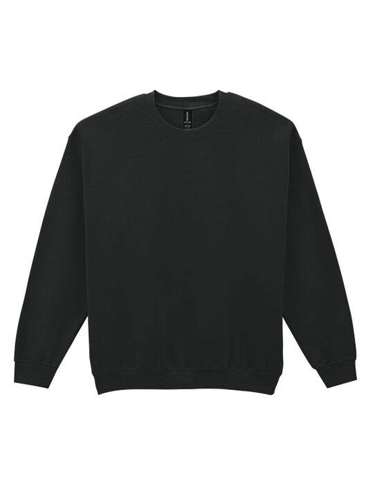 Gildan 18000 Heavy Blend Adult Crew Sweatshirt - Black