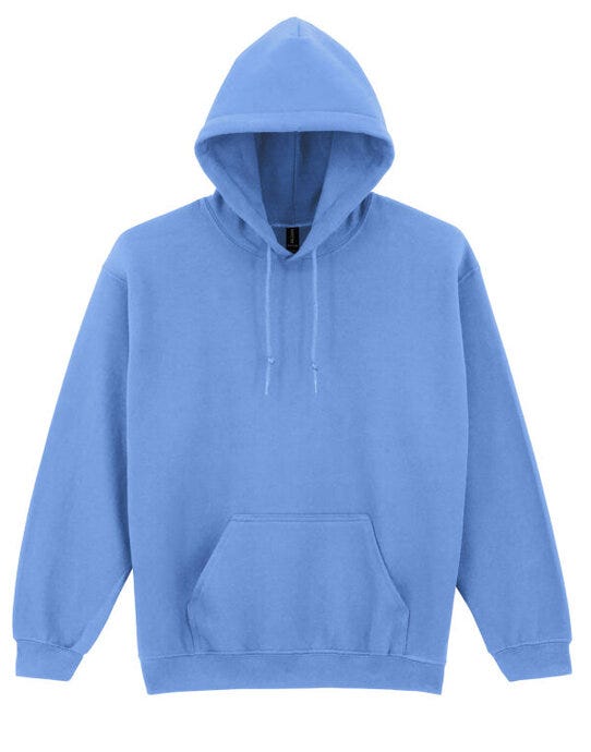 Gildan 18500 Heavy Blend Adult Hood Sweatshirt - Carolina Blue