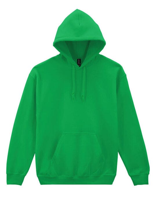 Gildan 18500 Heavy Blend Adult Hood Sweatshirt - Irish Green