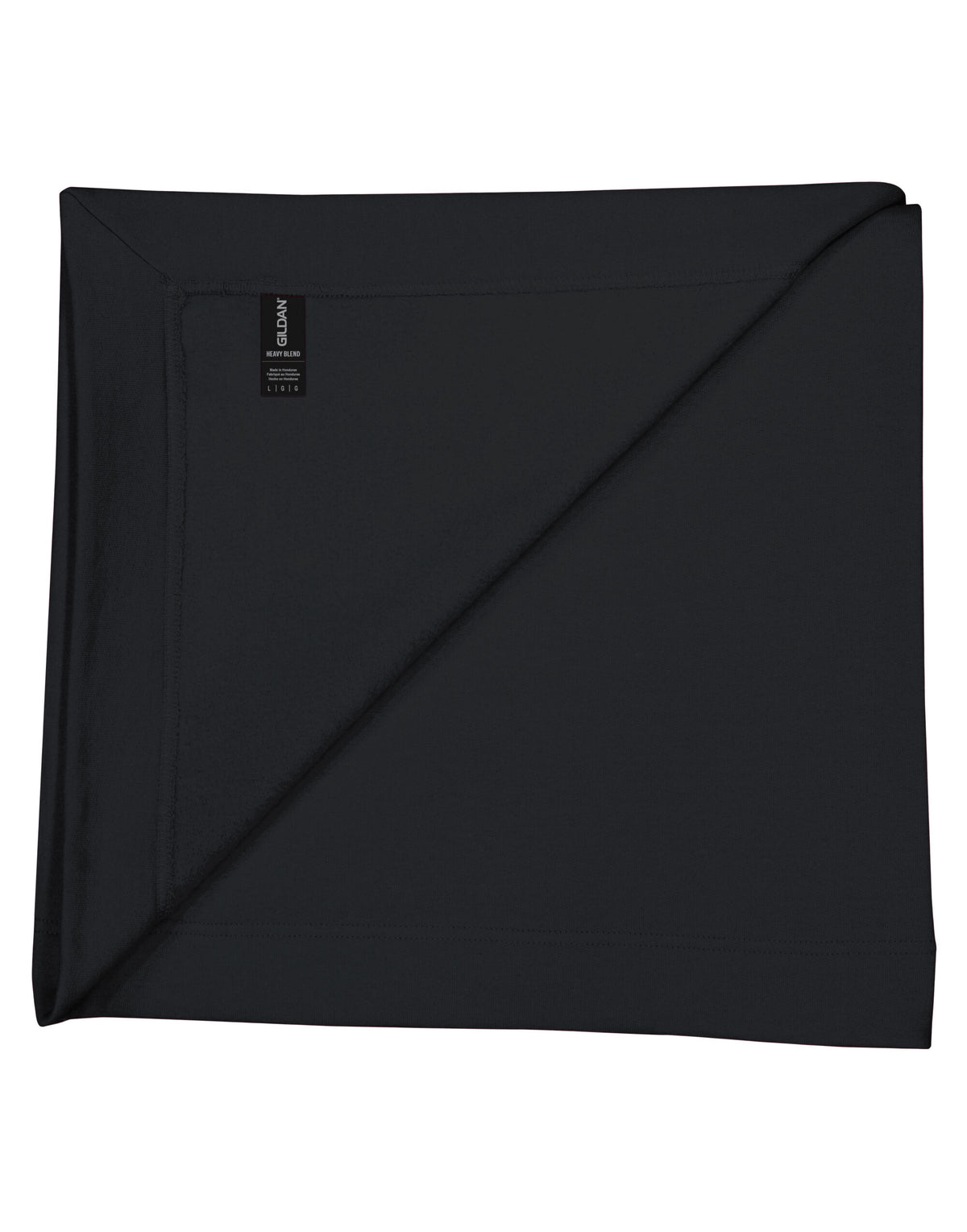 Gildan 18900 Heavyblend Fleece Stadium Blanket - Black