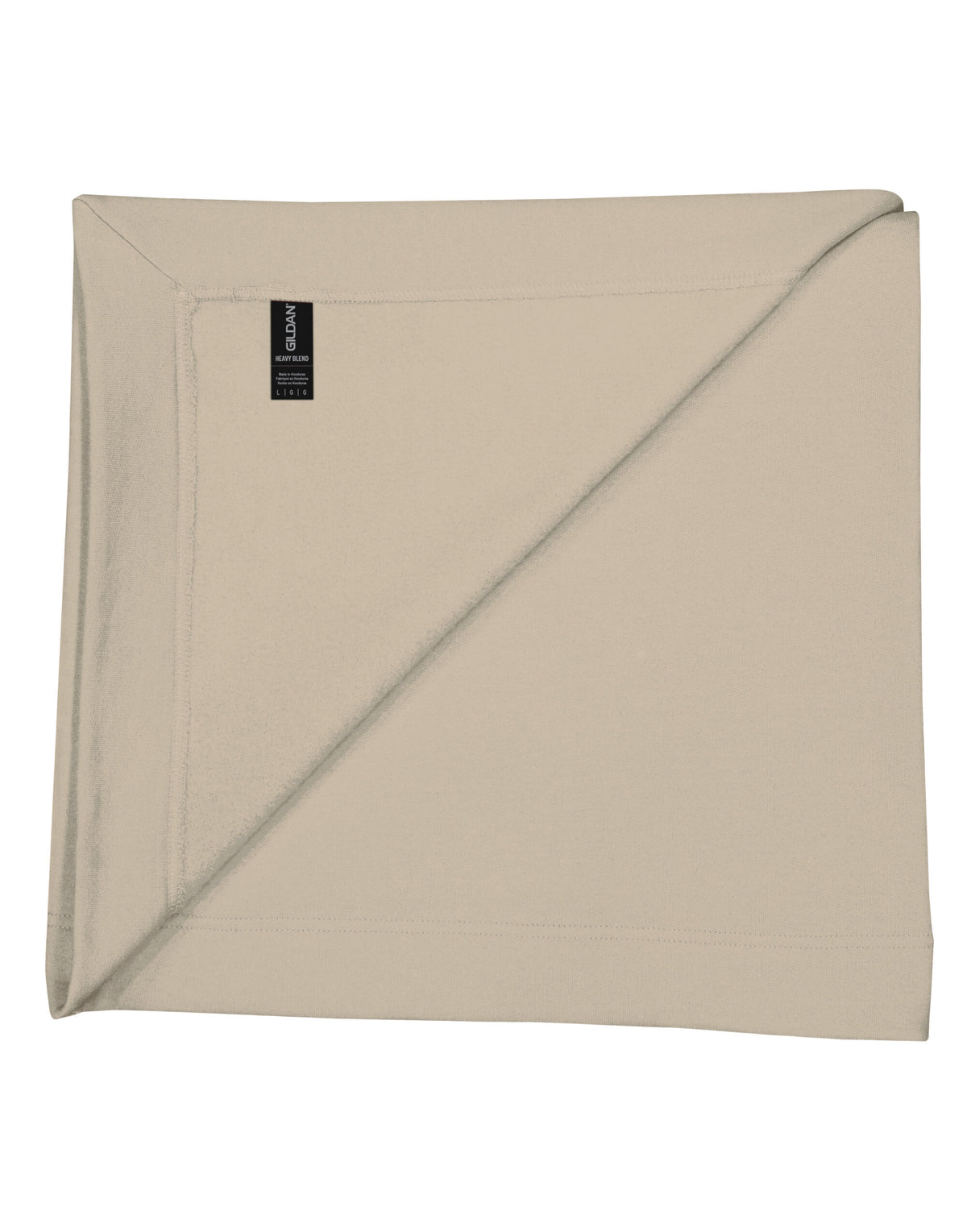 Gildan 18900 Heavyblend Fleece Stadium Blanket - Sand