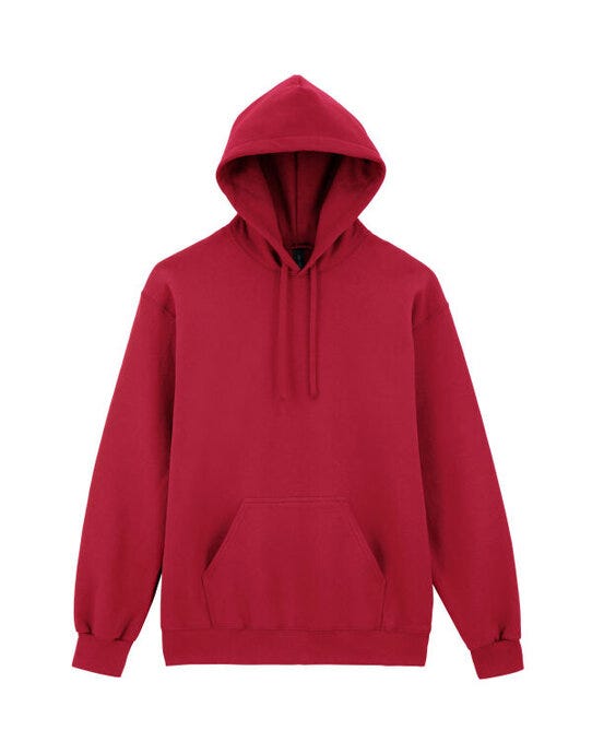 Gildan 19500 Hammer Maxweight Hooded Sweatshir - Cherry Red