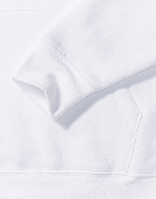 Russell Athletic 265M Russell Mens Authentic Hooded Sweat - White