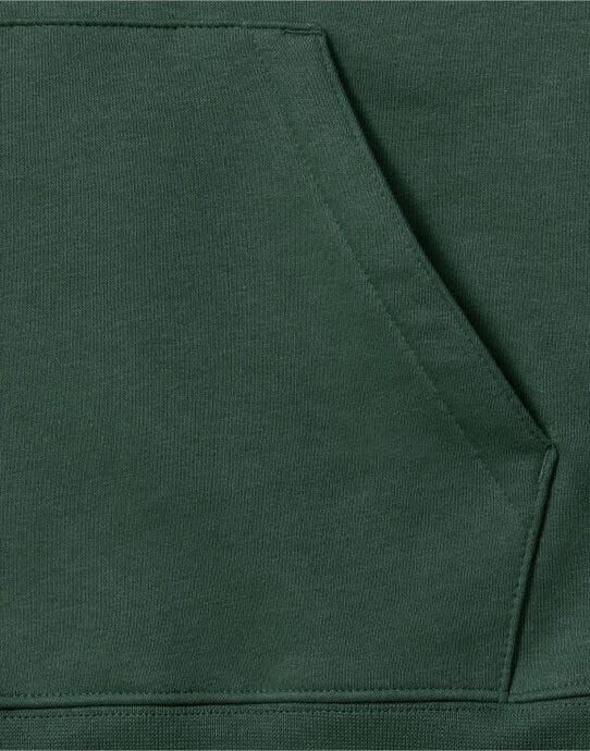 Russell Athletic 265M Russell Mens Authentic Hooded Sweat - Bottle Green