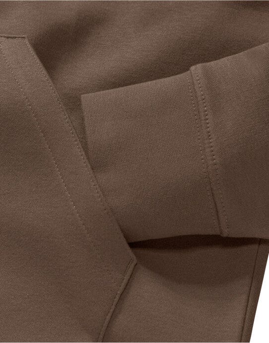 Russell Athletic 265M Russell Mens Authentic Hooded Sweat - Mocha