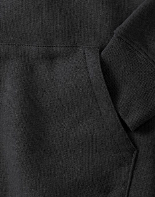 Russell Athletic 266F Russell Ladies Authentic Zipped Hood Jkt - Black