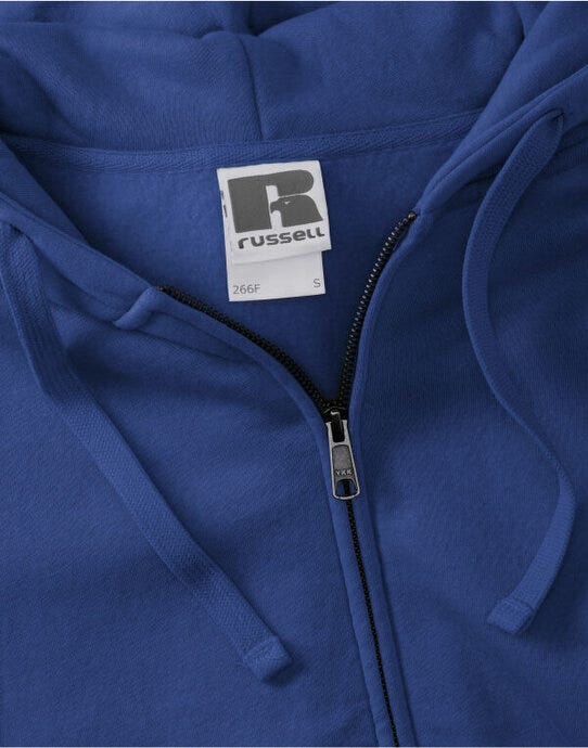 Russell Athletic 266F Russell Ladies Authentic Zipped Hood Jkt - Bright Royal