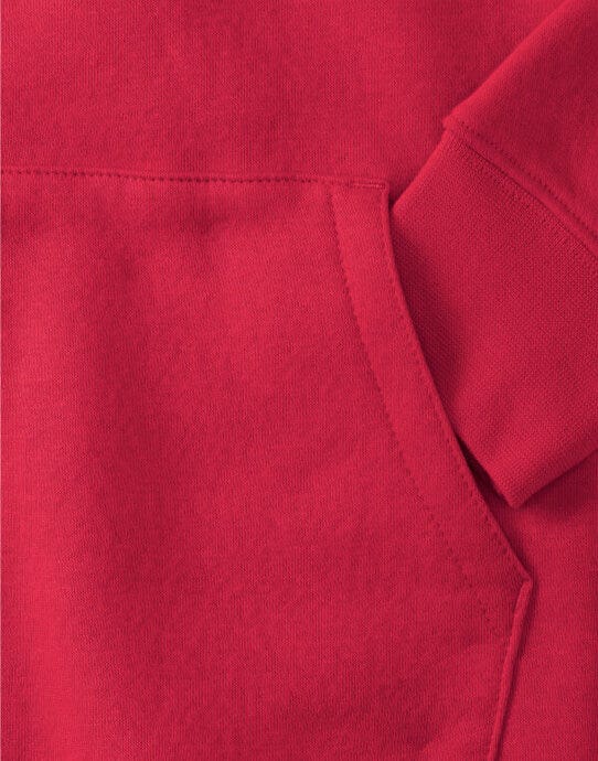 Russell Athletic 266F Russell Ladies Authentic Zipped Hood Jkt - Classic Red
