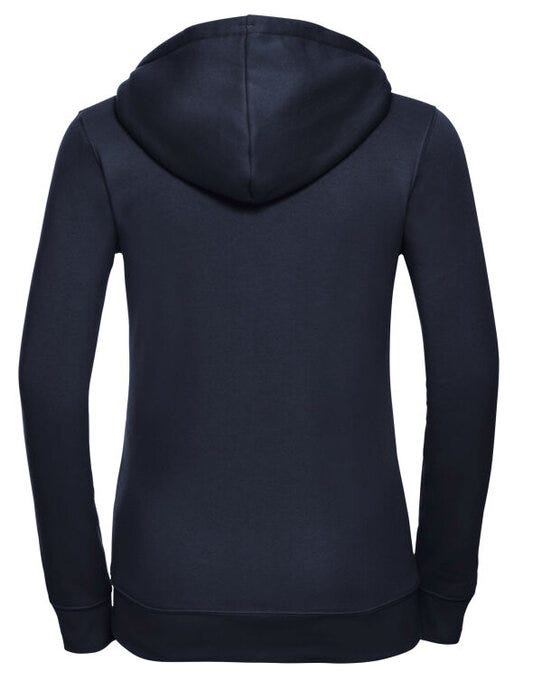 Russell Athletic 266F Russell Ladies Authentic Zipped Hood Jkt - French Navy