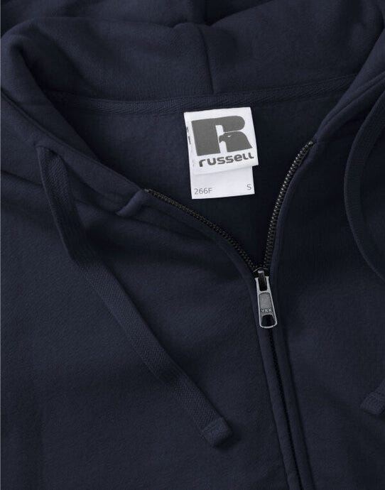 Russell Athletic 266F Russell Ladies Authentic Zipped Hood Jkt - French Navy