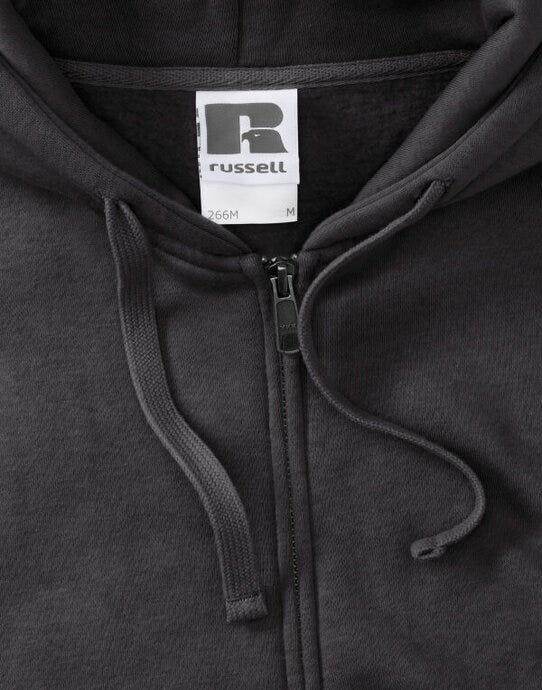 Russell Athletic 266M Russell Mens Authentic Zipped Hood Jkt - Black