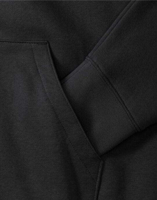 Russell Athletic 266M Russell Mens Authentic Zipped Hood Jkt - Black
