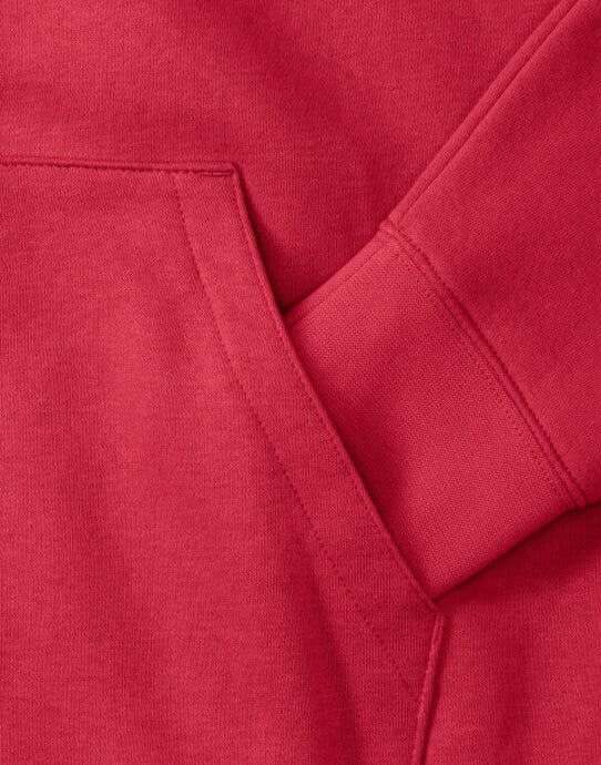 Russell Athletic 266M Russell Mens Authentic Zipped Hood Jkt - Classic Red