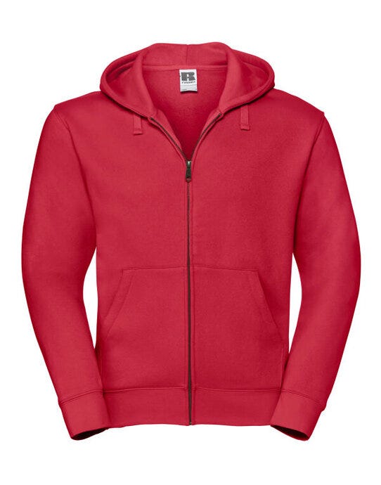 Russell Athletic 266M Russell Mens Authentic Zipped Hood Jkt - Classic Red