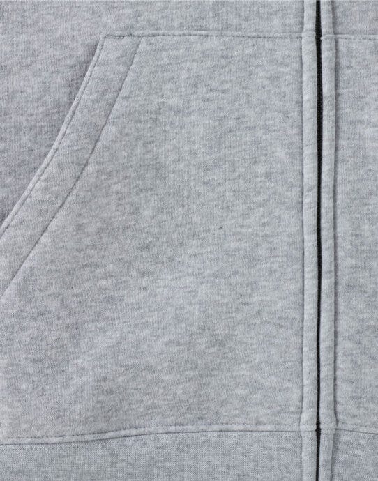 Russell Athletic 266M Russell Mens Authentic Zipped Hood Jkt - Light Oxford