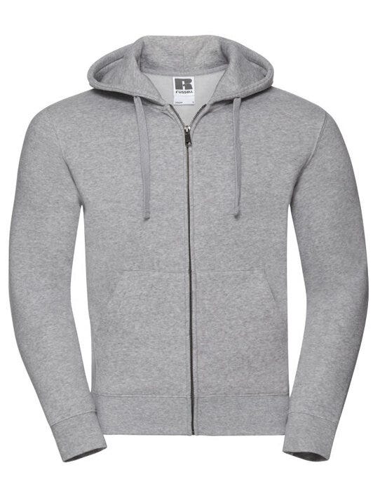 Russell Athletic 266M Russell Mens Authentic Zipped Hood Jkt - Light Oxford