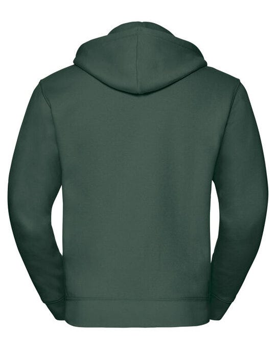 Russell Athletic 266M Russell Mens Authentic Zipped Hood Jkt - Bottle Green
