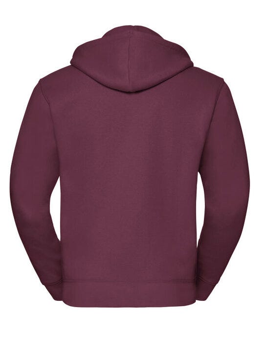 Russell Athletic 266M Russell Mens Authentic Zipped Hood Jkt - Burgundy