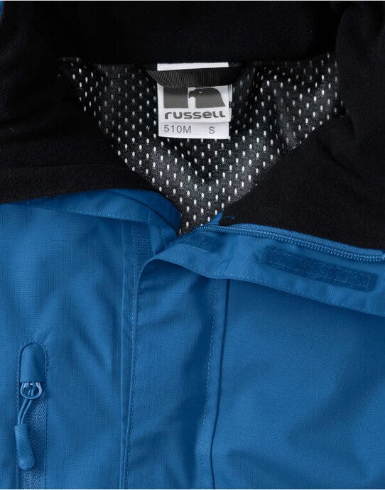 Russell Athletic 510M Russell Mens Hydraplus 2000 Jacket - Azure Blue