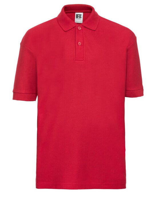 Russell Athletic 539B Russell Kids Classic Polo - Bright Red