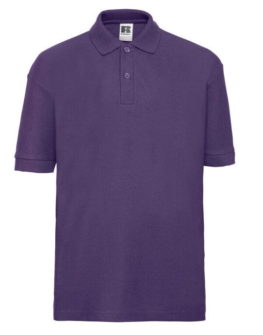 Russell Athletic 539B Russell Kids Classic Polo - Purple
