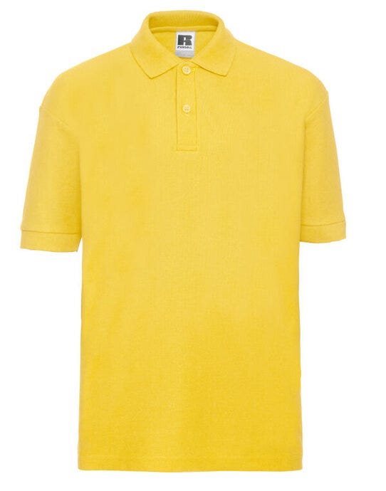 Russell Athletic 539B Russell Kids Classic Polo - Yellow
