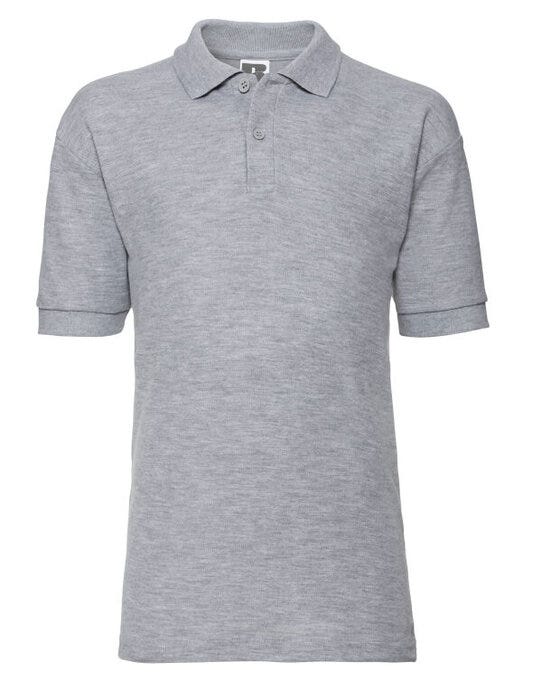 Russell Athletic 539B Russell Kids Classic Polo - Light Oxford