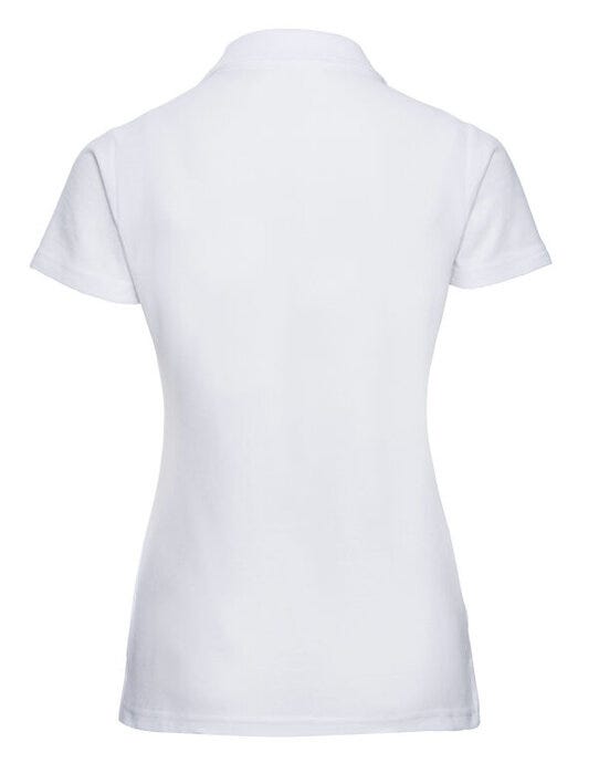 Russell Athletic 539F Russell Ladies Classic Polycotton Polo - White