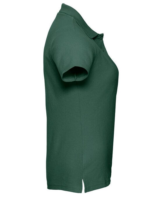 Russell Athletic 539F Russell Ladies Classic Polycotton Polo - Bottle Green