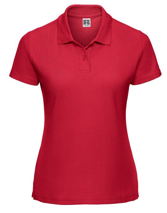 Russell Athletic 539F Russell Ladies Classic Polycotton Polo - Classic Red
