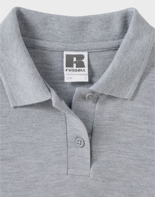 Russell Athletic 539F Russell Ladies Classic Polycotton Polo - Light Oxford
