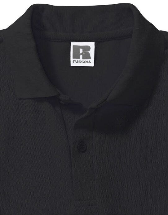 Russell Athletic 539M Russell Men's Classic Polycotton Polo - Black
