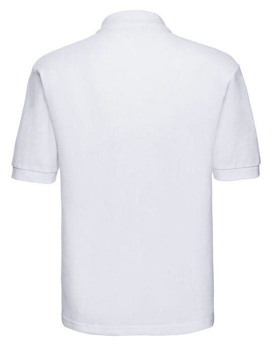 Russell Athletic 539M Russell Men's Classic Polycotton Polo - White