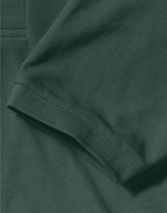 Russell Athletic 539M Russell Men's Classic Polycotton Polo - Bottle Green