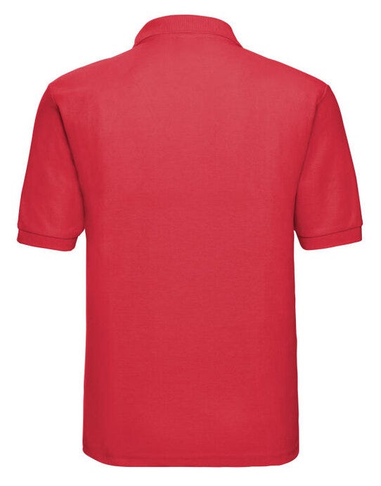 Russell Athletic 539M Russell Men's Classic Polycotton Polo - Bright Red