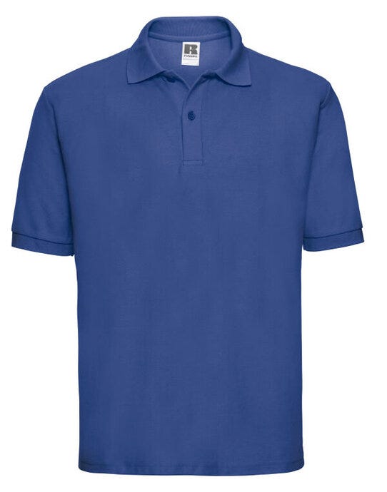 Russell Athletic 539M Russell Men's Classic Polycotton Polo - Bright Royal