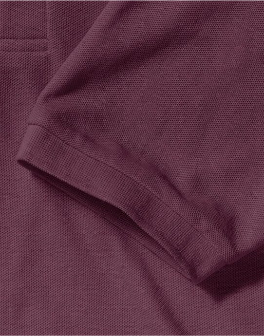 Russell Athletic 539M Russell Men's Classic Polycotton Polo - Burgundy