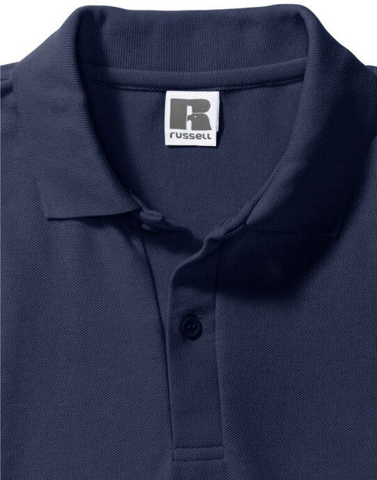 Russell Athletic 539M Russell Men's Classic Polycotton Polo - French Navy