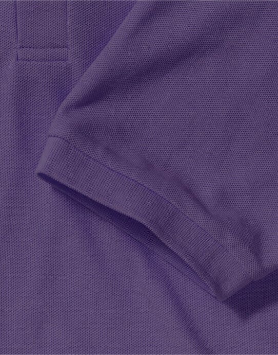 Russell Athletic 539M Russell Men's Classic Polycotton Polo - Purple