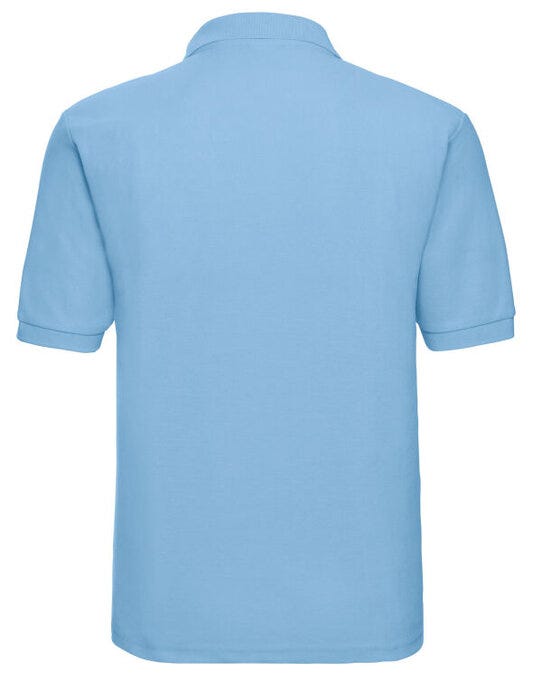 Russell Athletic 539M Russell Men's Classic Polycotton Polo - Sky Blue