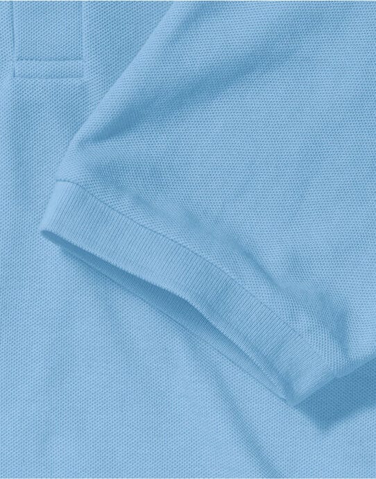 Russell Athletic 539M Russell Men's Classic Polycotton Polo - Sky Blue