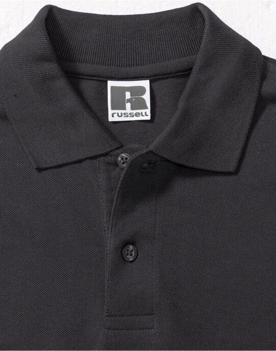 Russell Athletic 569M Russell Mens Classic Cotton Polo - Black
