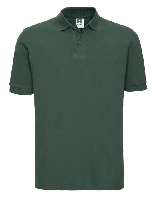 Russell Athletic 569M Russell Mens Classic Cotton Polo - Bottle Green