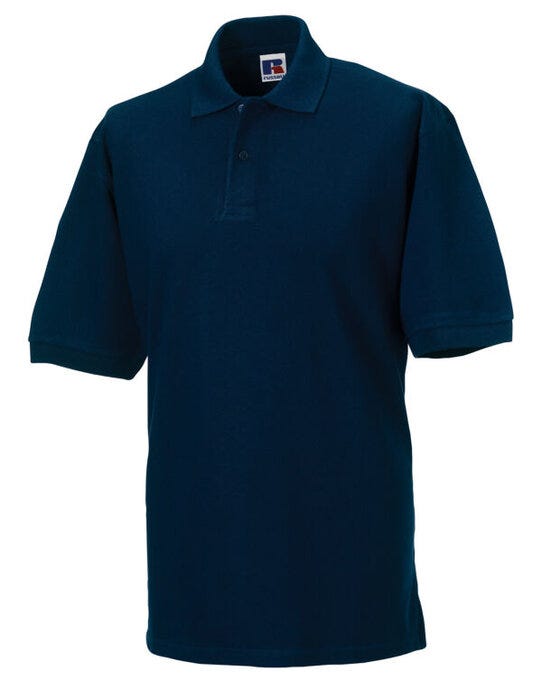Russell Athletic 569M Russell Mens Classic Cotton Polo - French Navy