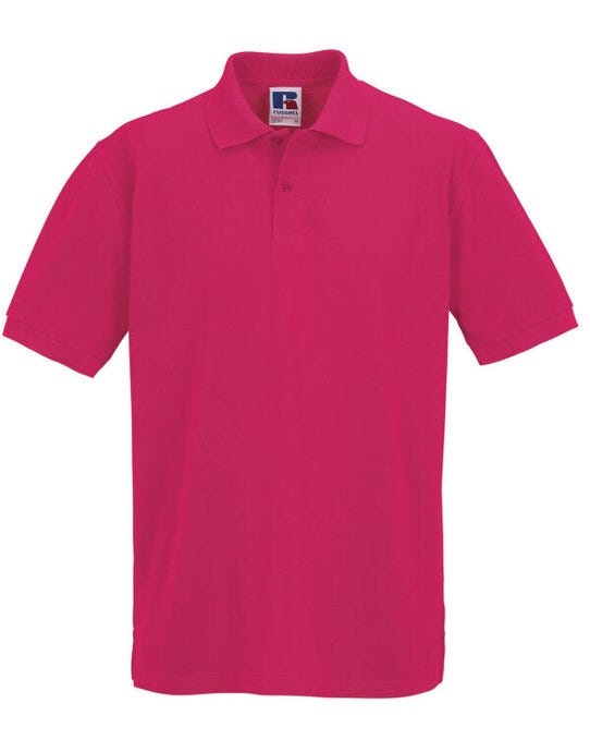Russell Athletic 569M Russell Mens Classic Cotton Polo - Fuchsia